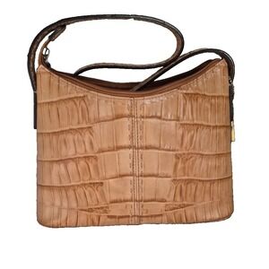 Fossil Leather Purse Womens‎ Small Brown Shoulder handbag
